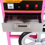 Candy Floss Machine with Cart 60pcs/hr | Adexa HEC03C